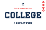 College Font