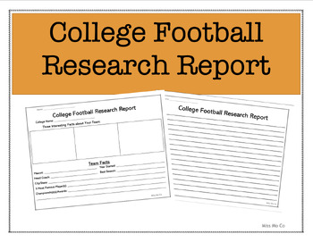 research topics for college football