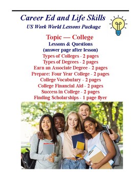 Preview of College Lessons Package
