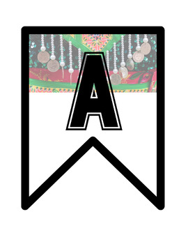 Preview of College Letters ABCZ HMONG flag tag design Nyiaj Npib (Coins)