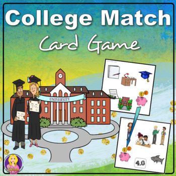 Preview of College Awareness | Match It Card Game