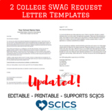 College Materials Request Letter - Get College SWAG in the mail!