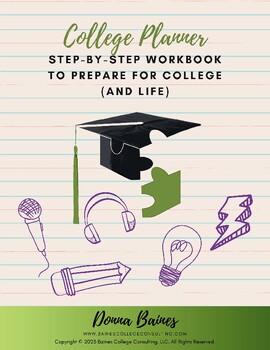 Preview of College Planner Step-By-Step Guide for Life After High School