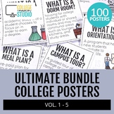 College Posters Ultimate Bundle | 100 Posters