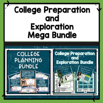 Preview of College Preparation and Exploration Mega Bundle