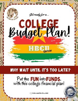 Preview of Headed To An HBCU! - College Budget Plan