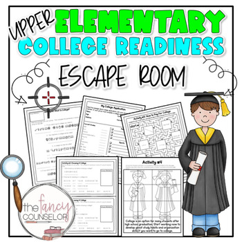 Preview of Elementary College Readiness Activities Escape Room