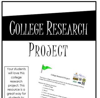 Preview of College Research Project