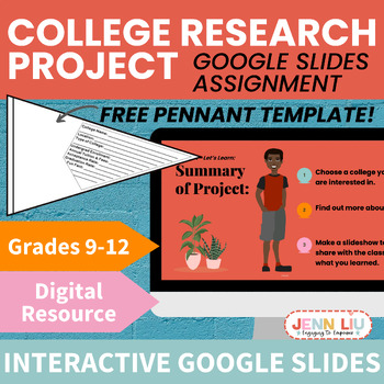 Preview of College Research Project - College Readiness