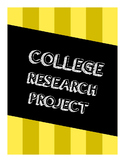 College Research Project PDF