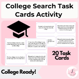 College Research Task Card Activity - College Readiness We