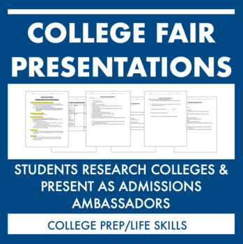 Preview of College Research and Presentations: Host Your Own College Fair