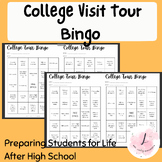 College Visit Tour BINGO - College Readiness Activity - Co