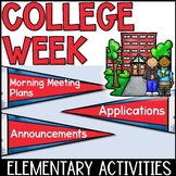 College Week Activities With Morning Meeting Lesson Plans