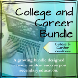 College & Career Readiness Bundle: Student Portfolio, Resu
