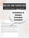 College and Career Day-All in One Kit!
