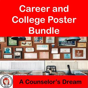 Preview of College and Career Poster Bundle