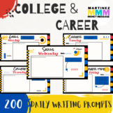 College and Career Readiness Bell Ringer Writing Prompts (