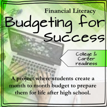 Preview of College and Career Readiness Budgeting Project Real World Personal Finance