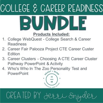 Preview of College and Career Readiness Bundle | CTE, FACS, FCS