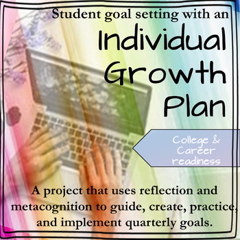 Preview of College and Career Readiness High School Goal Setting Individual Growth Plan