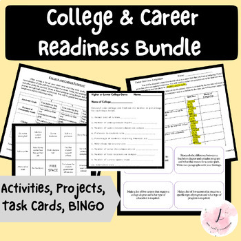 Preview of College and Career Readiness Research Projects and Activities Bundle