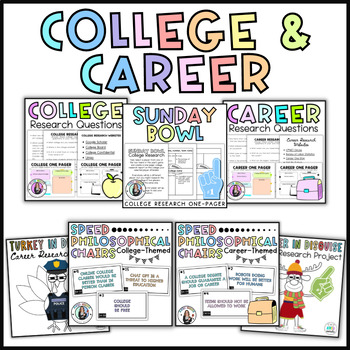 Preview of College and Career Activities Bundle