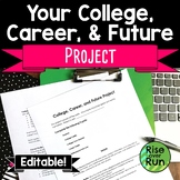 College and Career Research Project for End of the Year