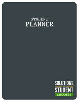 Preview of College Student Planner