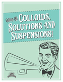Colloids, Suspensions, and Solutions Lab {Editable}