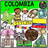 Colombia Clip Art Set {Educlips Clipart}