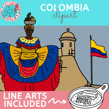 Preview of Colombia Clip art