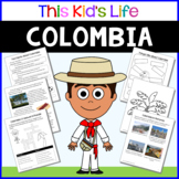 Colombia Country Study: Reading & Writing + Google Slides/