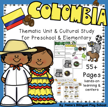 Preview of Colombia Country and Culture Study | Colombia Thematic Unit