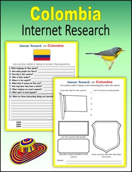 Preview of Colombia - Internet Research Activities