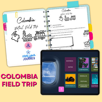 Preview of Colombia Virtual Field Trip/ Excursion