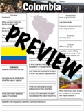 Colombia Worksheet