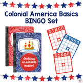 Colonial America Basics BINGO