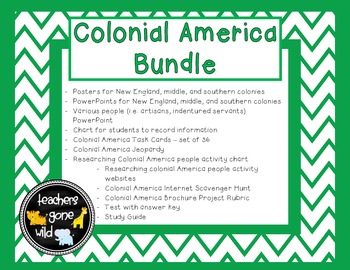 Preview of Colonial America Bundle