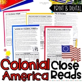 Colonial America Close Reads