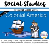 Colonial America Interactive Google Slides