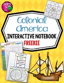 Colonial America Interactive Notebook FREEBIE 5th Grade