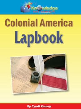 Preview of Colonial America Lapbook / Interactive Notebook - EBOOK