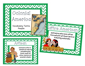 Preview of Colonial America PowerPoints
