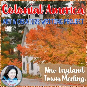 Preview of Colonial America Project - New England Town Meeting