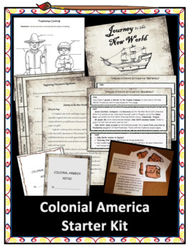 Preview of Colonial America - Starter Kit