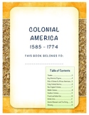 Colonial America Student Note Taking Booklet