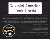 Colonial America Task Cards