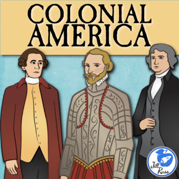 Preview of Colonial America Unit with Informational Text and Lapbook