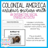 Colonial American Artifacts Picture Walk